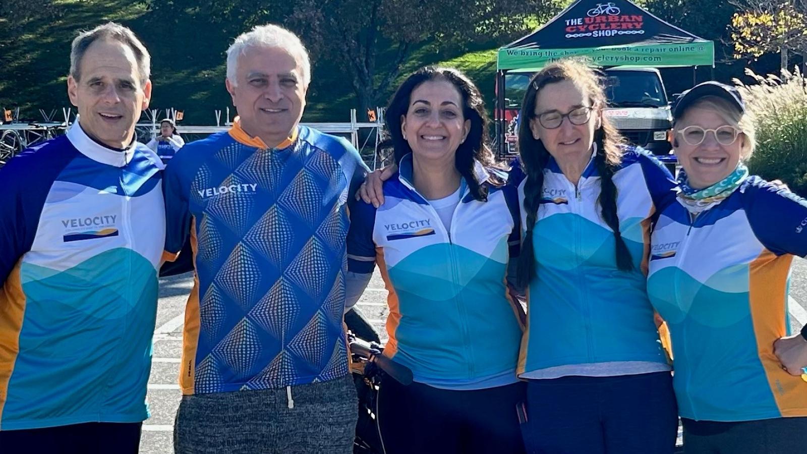 Andrew Lassman, Hanina Hibshoosh, Rudi Odeh-Ramadan, Dawn Hershman, Joann Li - Path To A Cure team