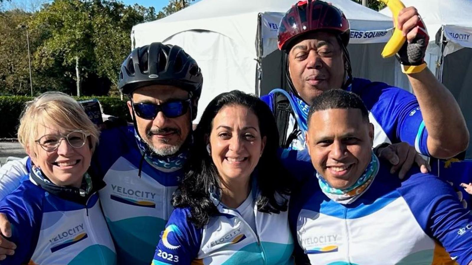 Joann Li, Fred Arce, Rudi Odeh-Ramadan, Joe Fernandez, and William Pope